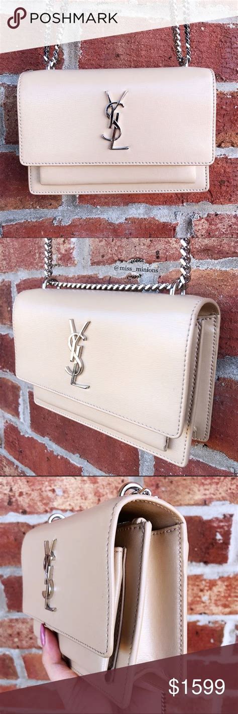 ysl mini sunset chain wallet